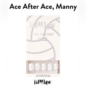 Red Aspen Nail Dashes - White
Ace After Ace , Manny b4y8